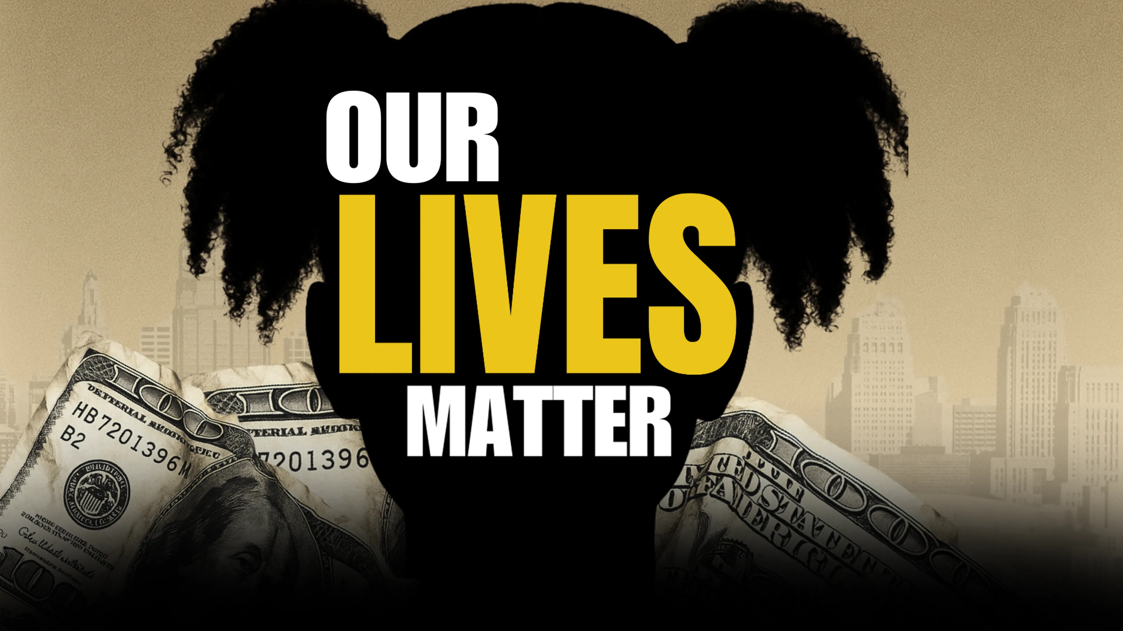 Our Lives Matter poster